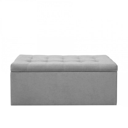 Baúl Organizador Tela 90x40x40cm - Gris - Banzay