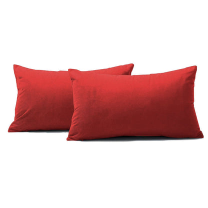 Funda para Almohada En Tela - Rojo