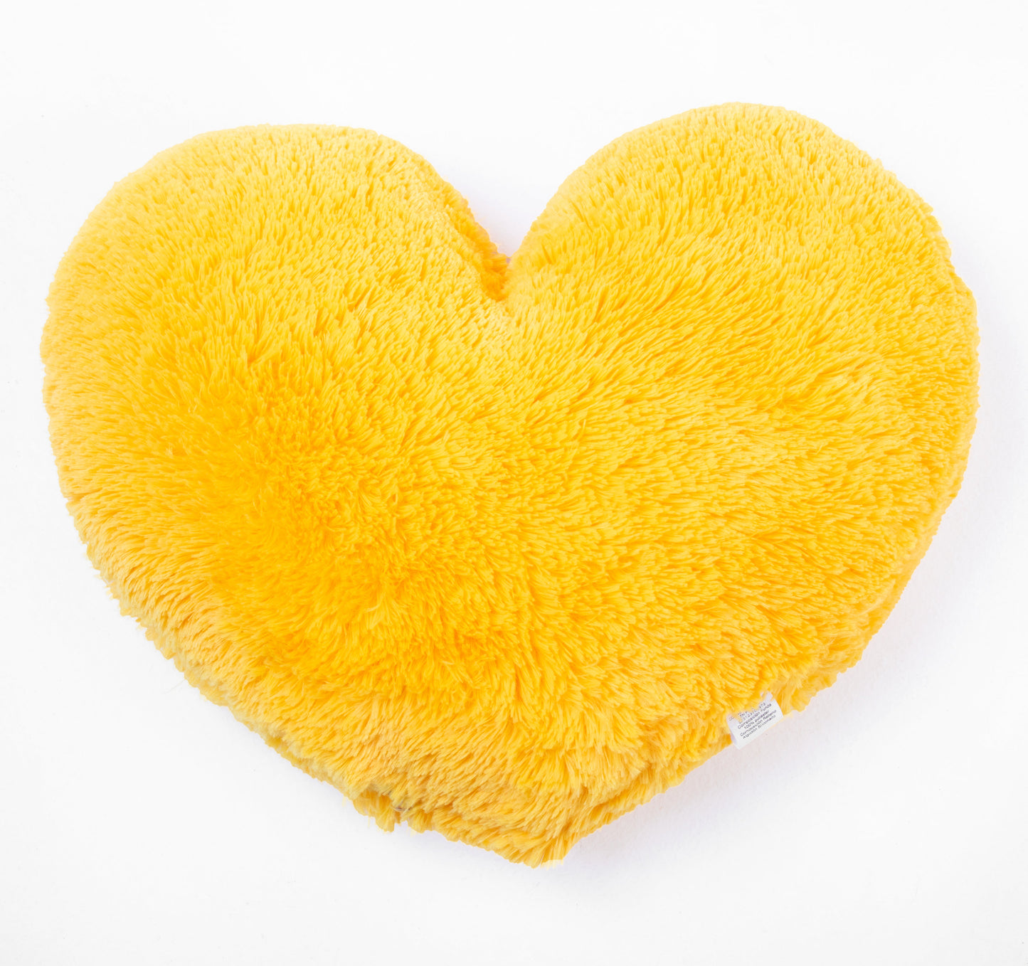 Cojín Peludo Corazón - Amarillo - Banzay