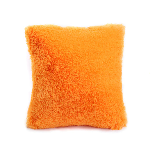 Funda Para Cojín Peludo - Naranja