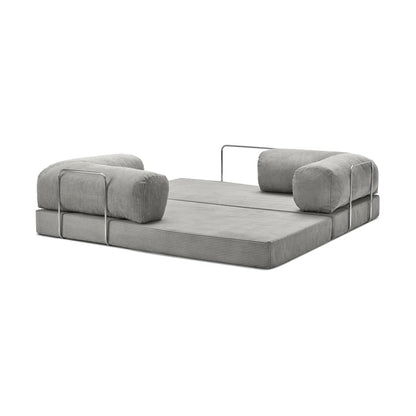 Sofá Cama Teddy Gris Plata