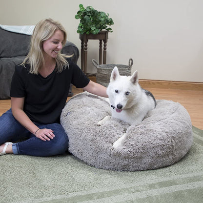 Cama para perros de 90cm de diametro para razas grandes 